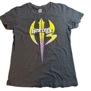 Large Hardys Black Graphic Tee Short Sleeve WW Authentic 2017 Mens Shirt
